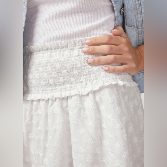 Rails Addison Skirt White Embroidered Daisies Size XL NWT - Picture 5 of 16